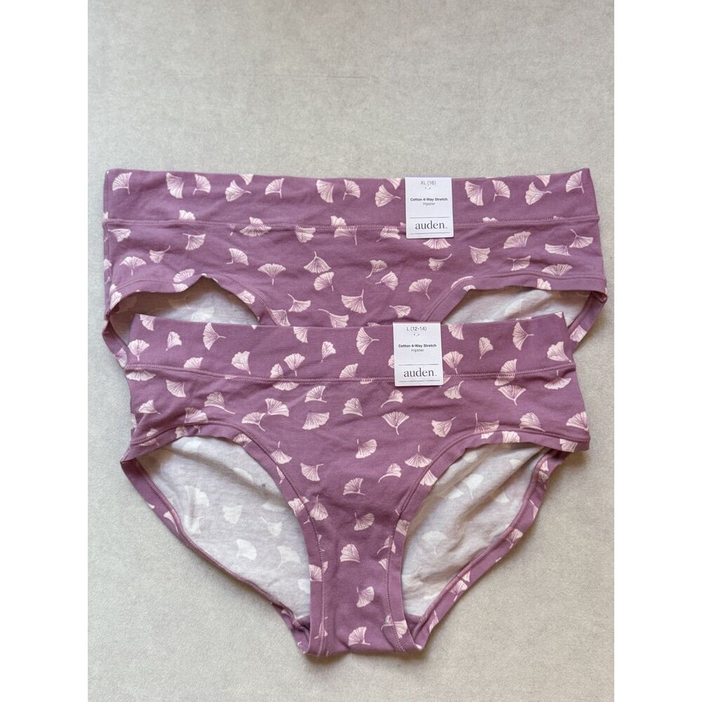 Auden Cotton 4-Way Stretch Hipster Underwear Sizes L & XL